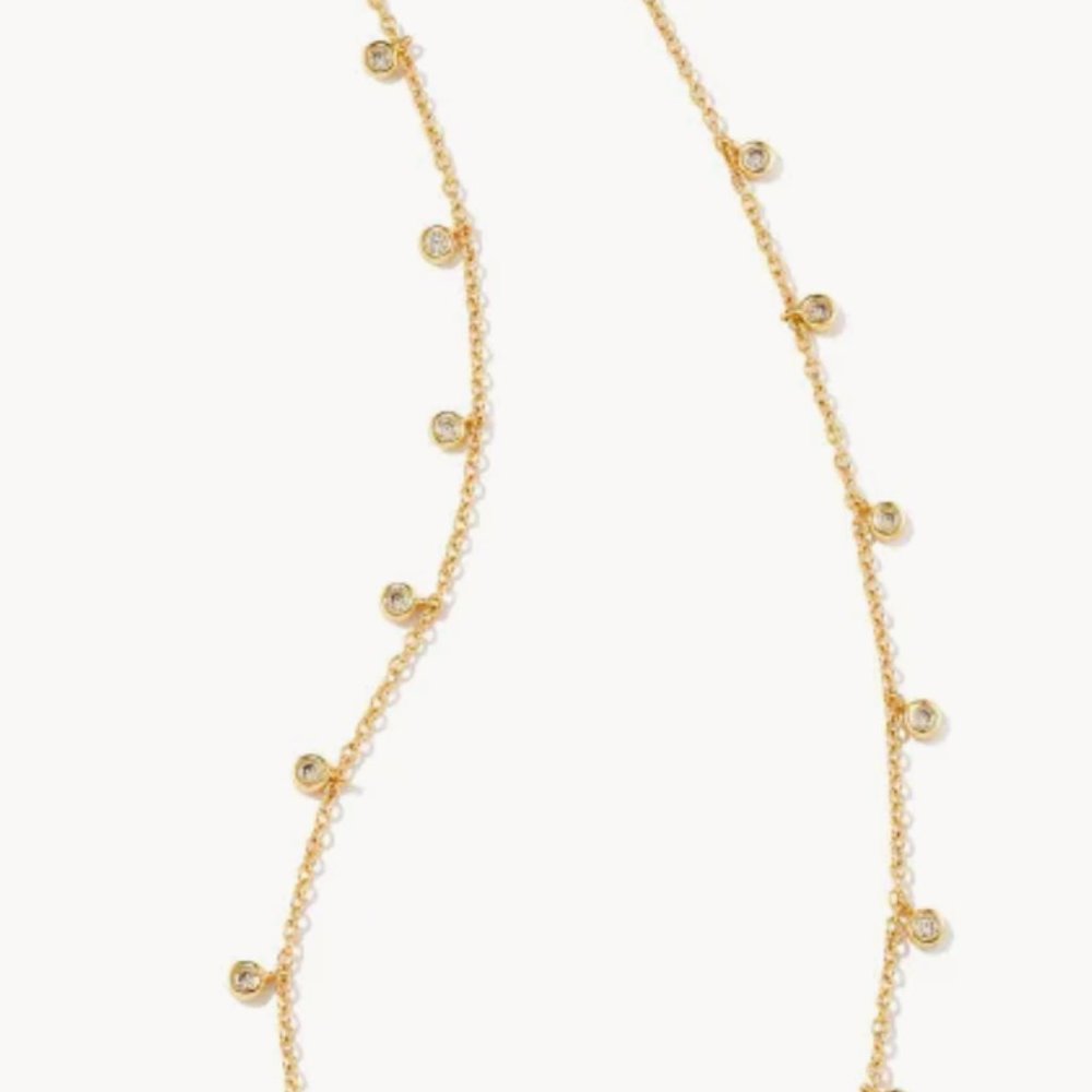 ❌SOLD❌ KENDRA SCOTT AMELIA CHAIN - GOLD/CRYSTAL
